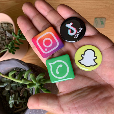 NFC epoxy sticker/ Tag